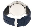 Emporio Armani Renato White DIal Blue Leather Strap Watch For Men - AR11119